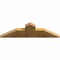 Ekena Millwork Portland Rough Sawn Timber Gable Bracket, Western Red Cedar, 36"W x 10"H x 2"D x 6"F, 7/12 Pitch GBW036X10X0206POR00RWR - alternate 4